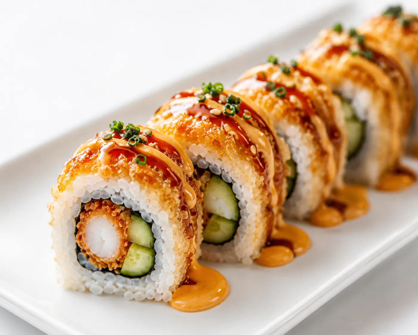 Dynamite roll sushi at Sushi Maru in Winnipeg, MB